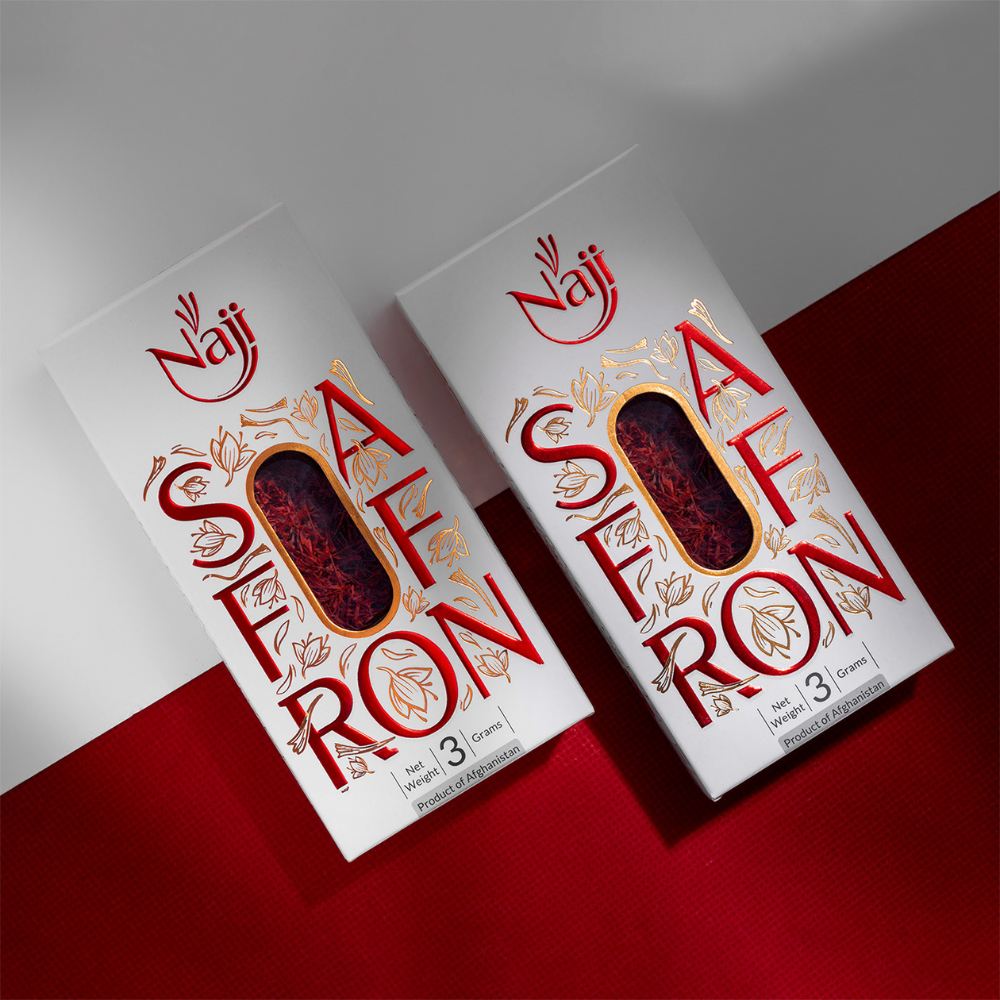 Premium Saffron Packaging