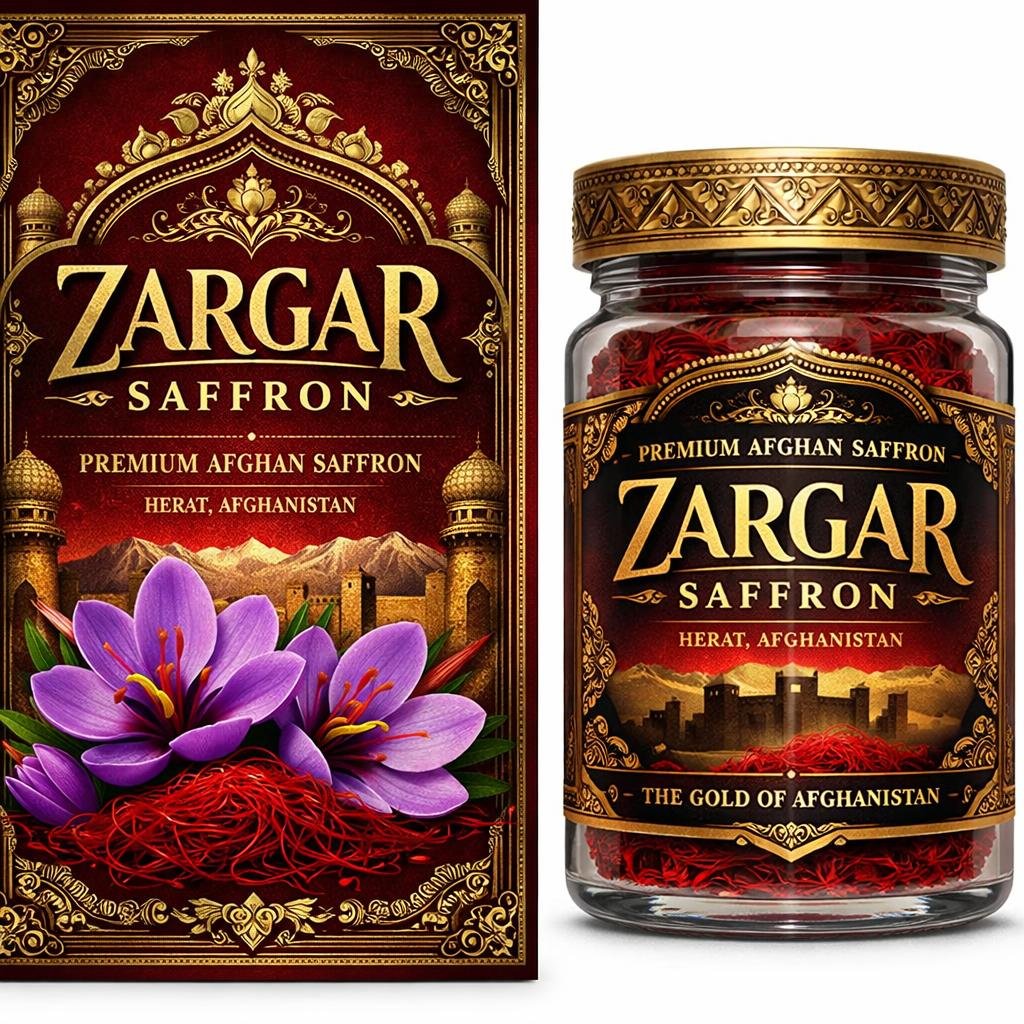Zargar Saffron Product Showcase